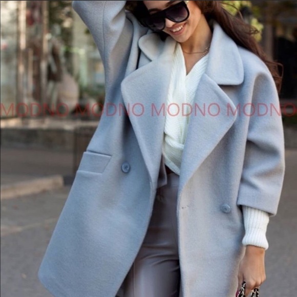 Jackets & Blazers - Oversized Wool coat